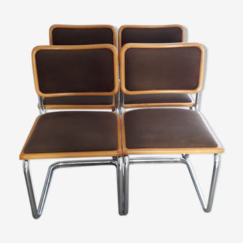 Lot 4 cesca chairs by Marcel Breuer