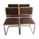 Lot 4 cesca chairs by Marcel Breuer