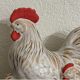 Chicken ornament — Hagi ware by Tenryū