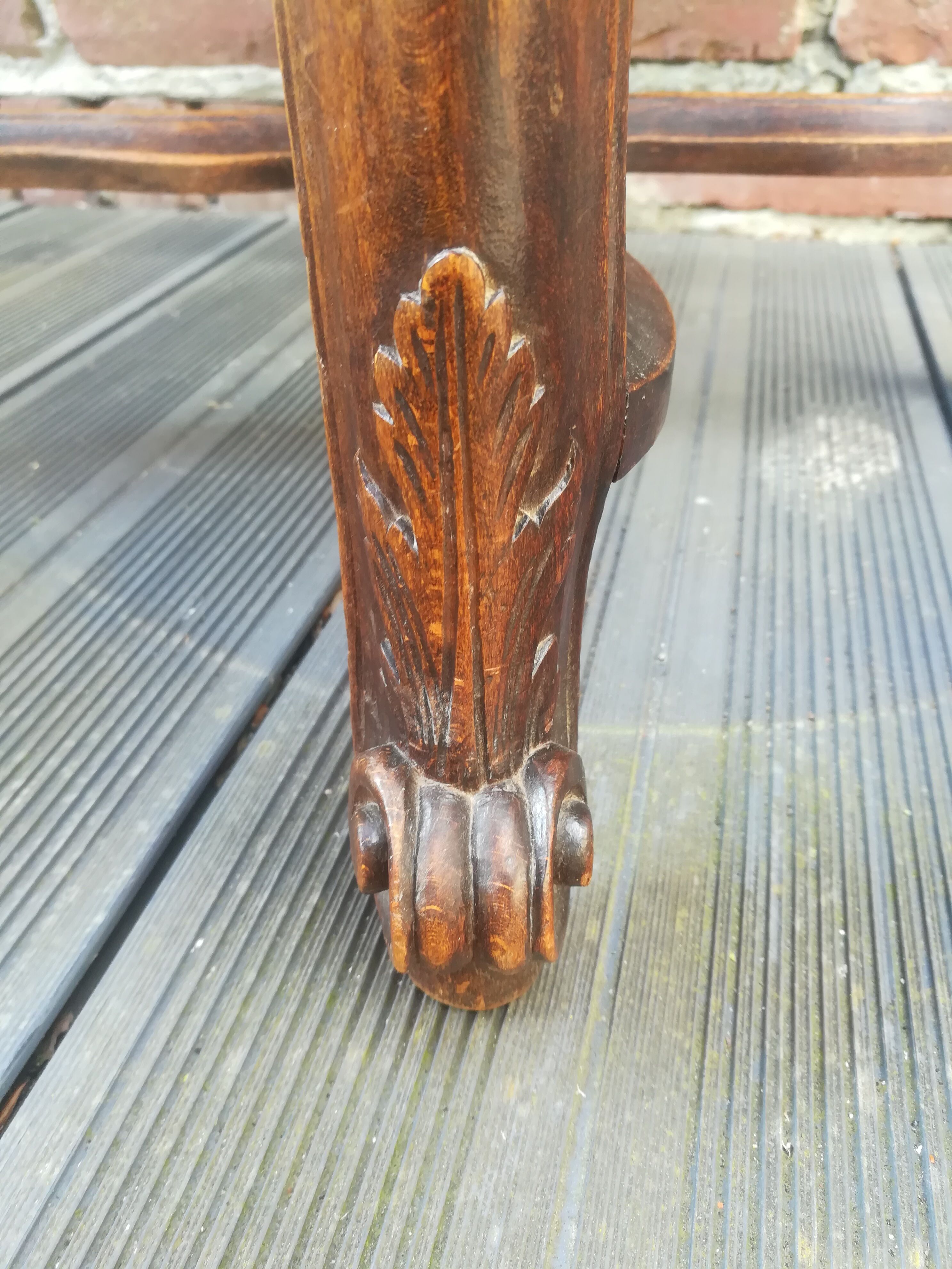 Louis XV style cane chair in beech