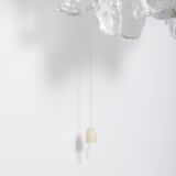 Julius Theodor Kalmar Frosted Glass Wall Lamp