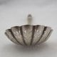Puiforcat, sugar spoon, solid silver, Russian-style handle, vermeil.