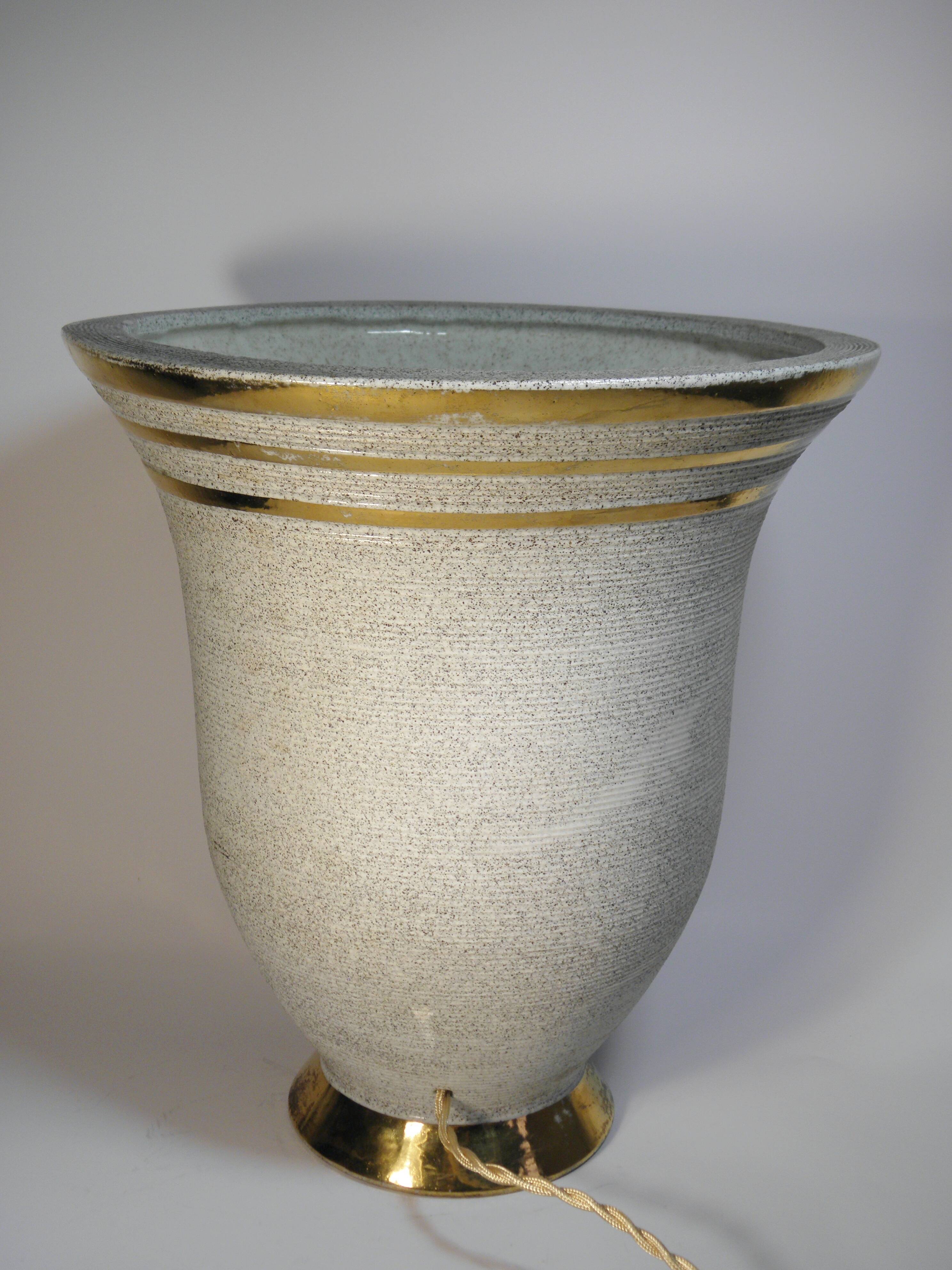 Art Deco basin lamp L. Brisdoux (1878-1963)