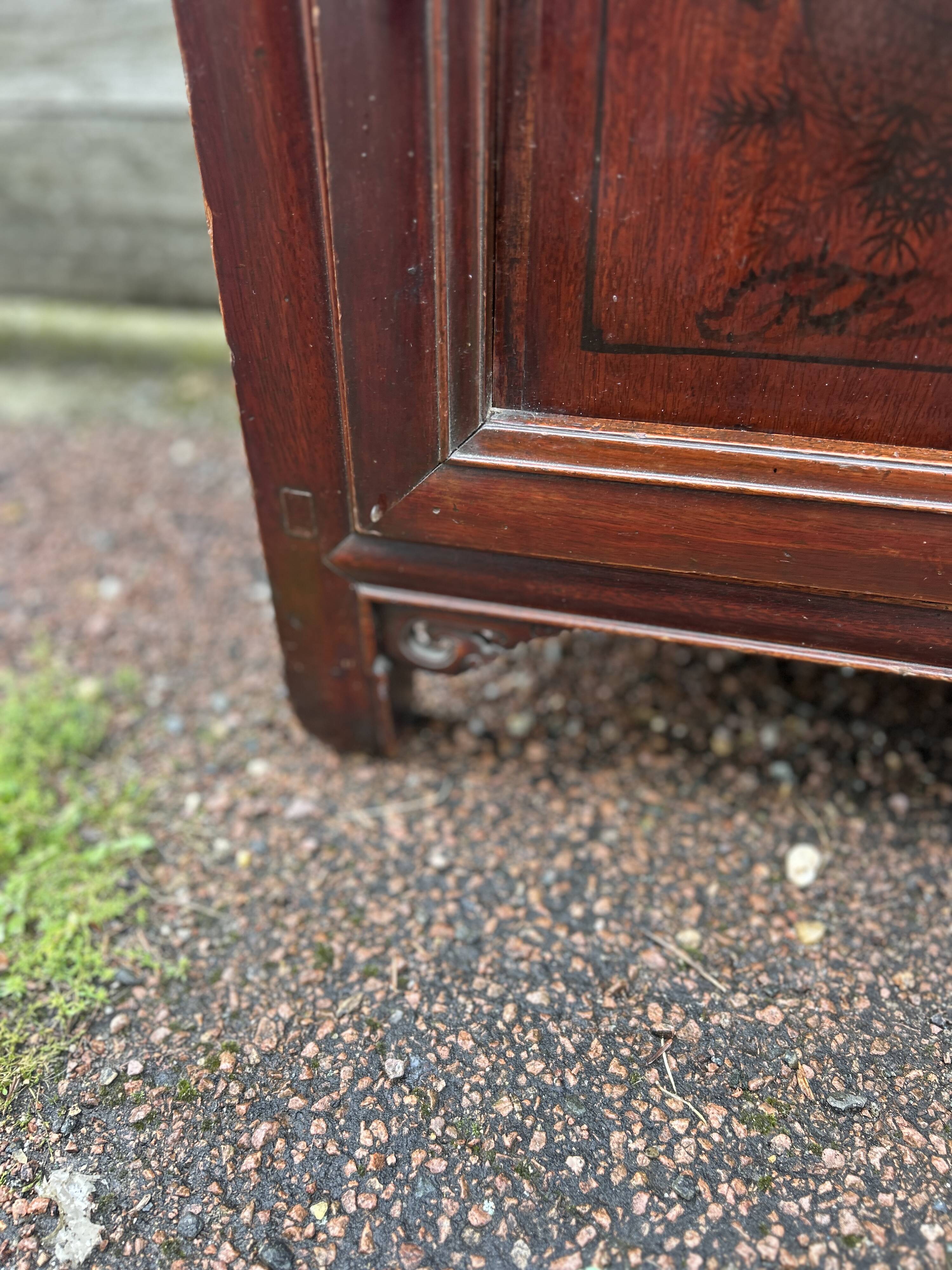 Small jam cupboard, Indonesian work.