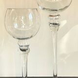 BOUGEOIRS Photophores XL CRISTAL Vintage