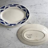 Duo of raviers Badonviller Courtilles art deco 30s
