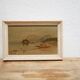 Vintage painting, oil on panel signed J. Arnaud