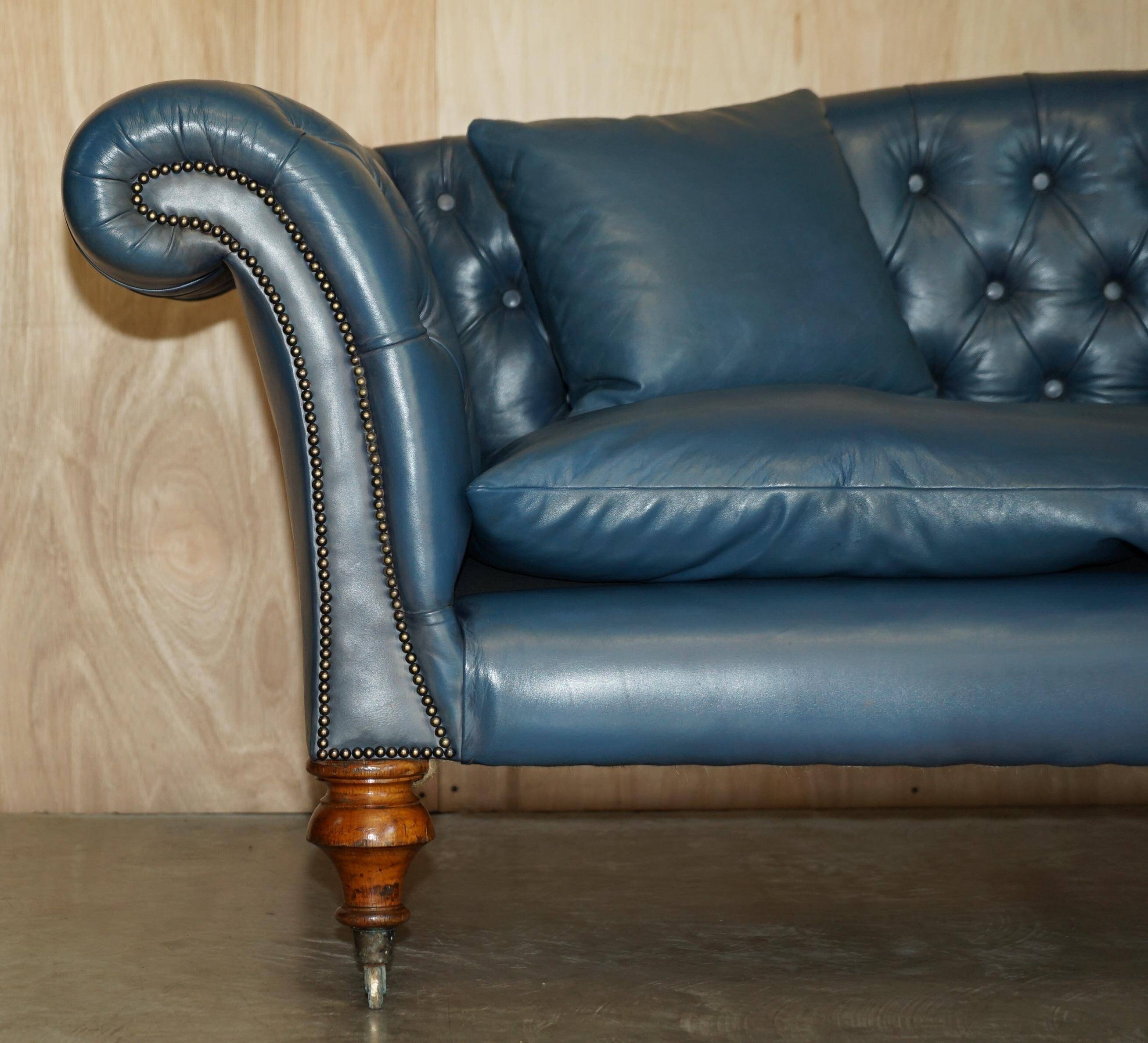 Canapé Chesterfield Regency William IV restauré circa 1830