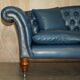 Canapé Chesterfield Regency William IV restauré circa 1830
