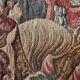 18th century woven wall tapestry 210 x 140 cm