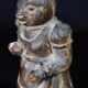 Carved wood representing the rabbit from Alice in Wonderland, late 19th century