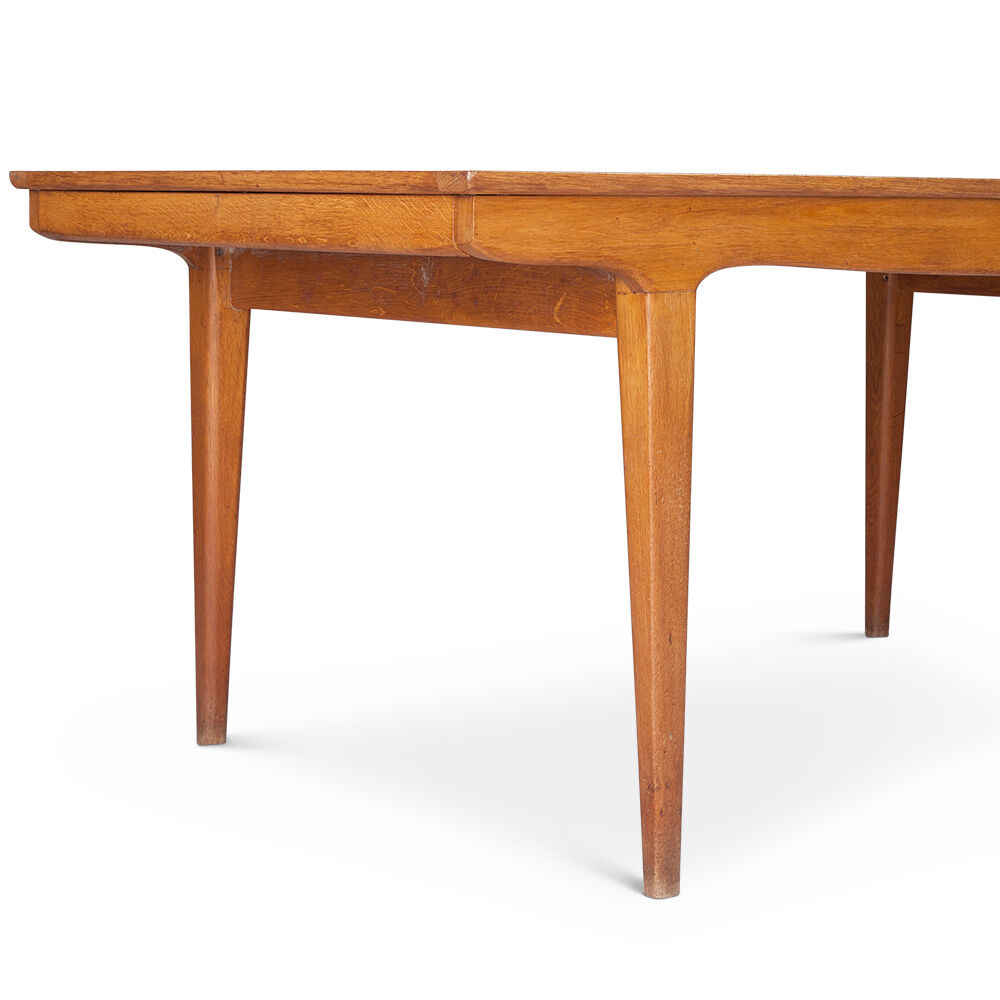 Scandinavian vintage oak living room table