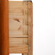 Commode vintage avec poignées métalliques