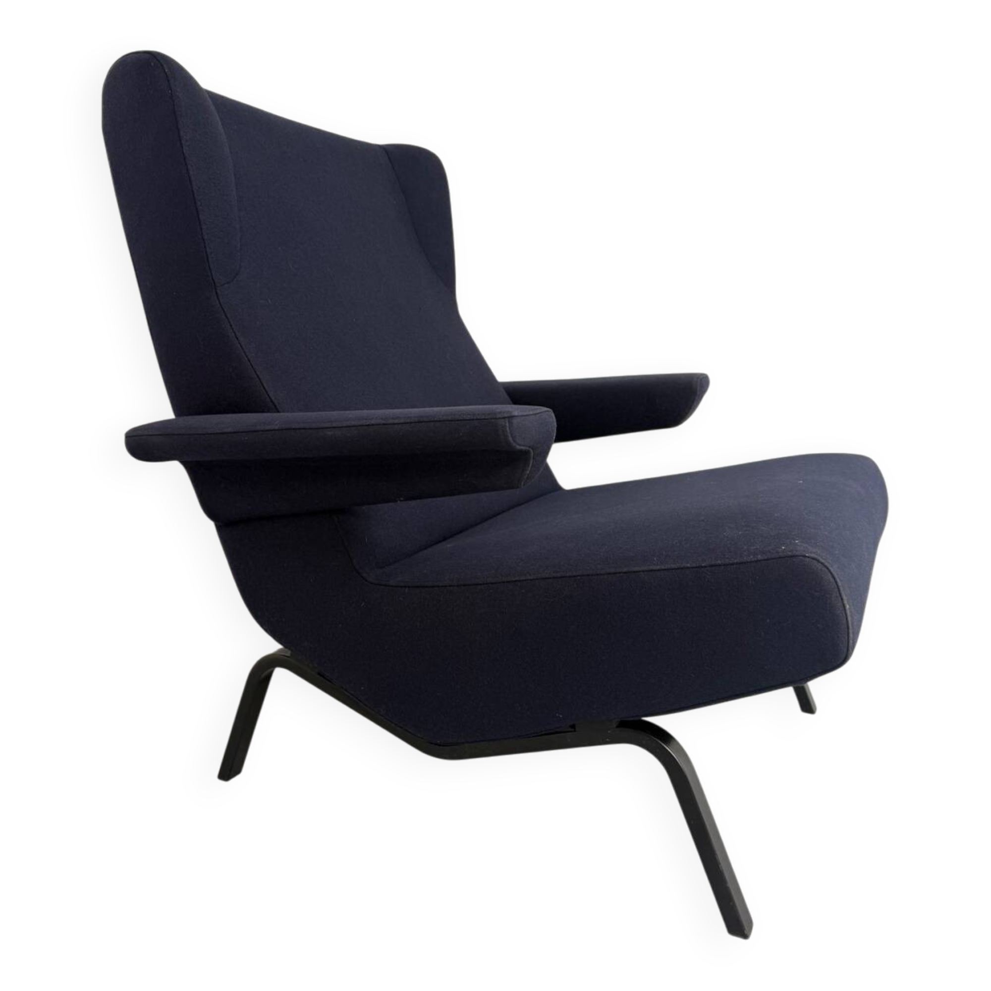 Archi Ligne Roset armchair, Pierre Paulin design, CM 195 HD, vintage blue