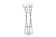 Roger Feraud. “Treble clef” coat rack. 1950s/60s.