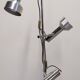 Three-spot floor lamp in chrome metal by Philips, Netherlands circa 1970.