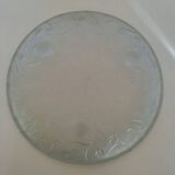 Art Deco opalescent glass bowl signed Espaivet