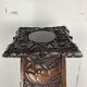 Arts and crafts hand carved pedestal, England ca 1880