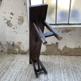 Solid oak bench