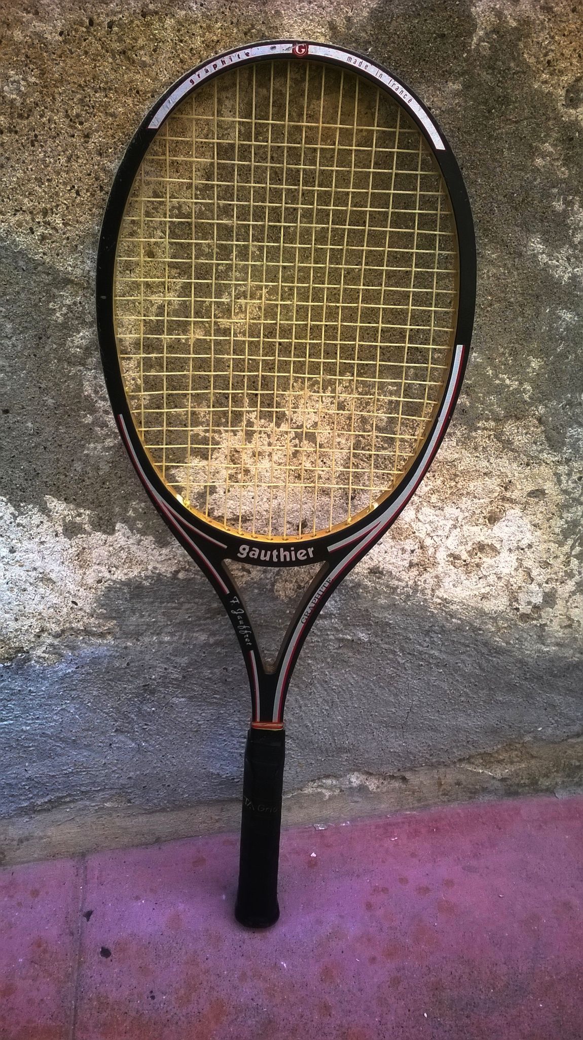 Raquette de tennis vintage