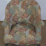 Fauteuil Crapaud, époque Louis-Philippe – 2ème moitié du XIXe