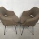 Fauteuils années 60 vintage design