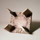Brutalist Candle Holder / Chandelier in Bronze Circa 1950