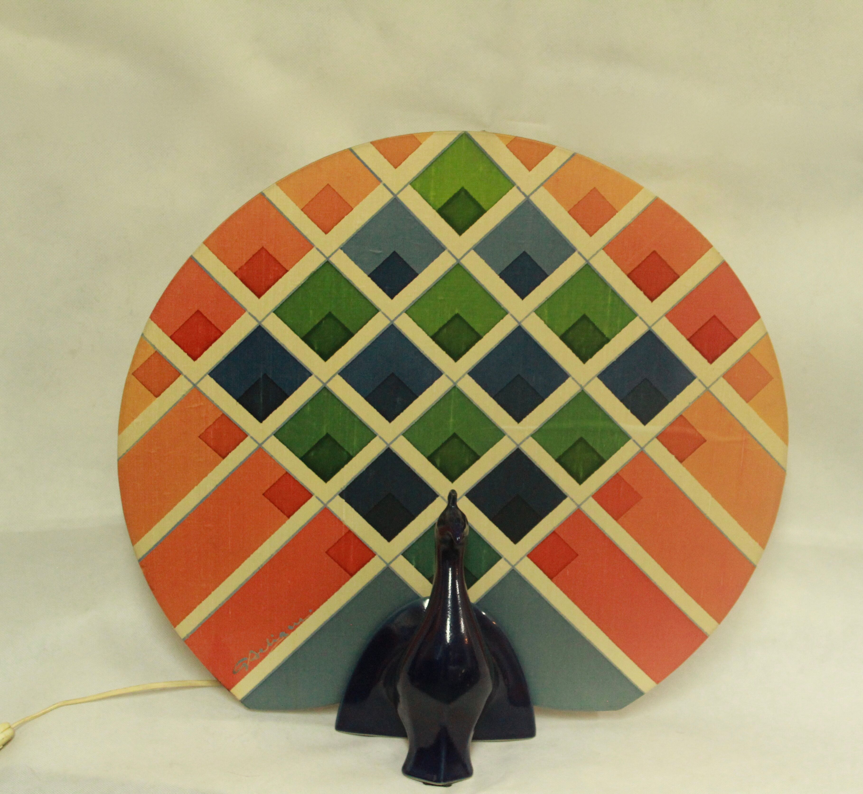 Lampe en céramique 1970