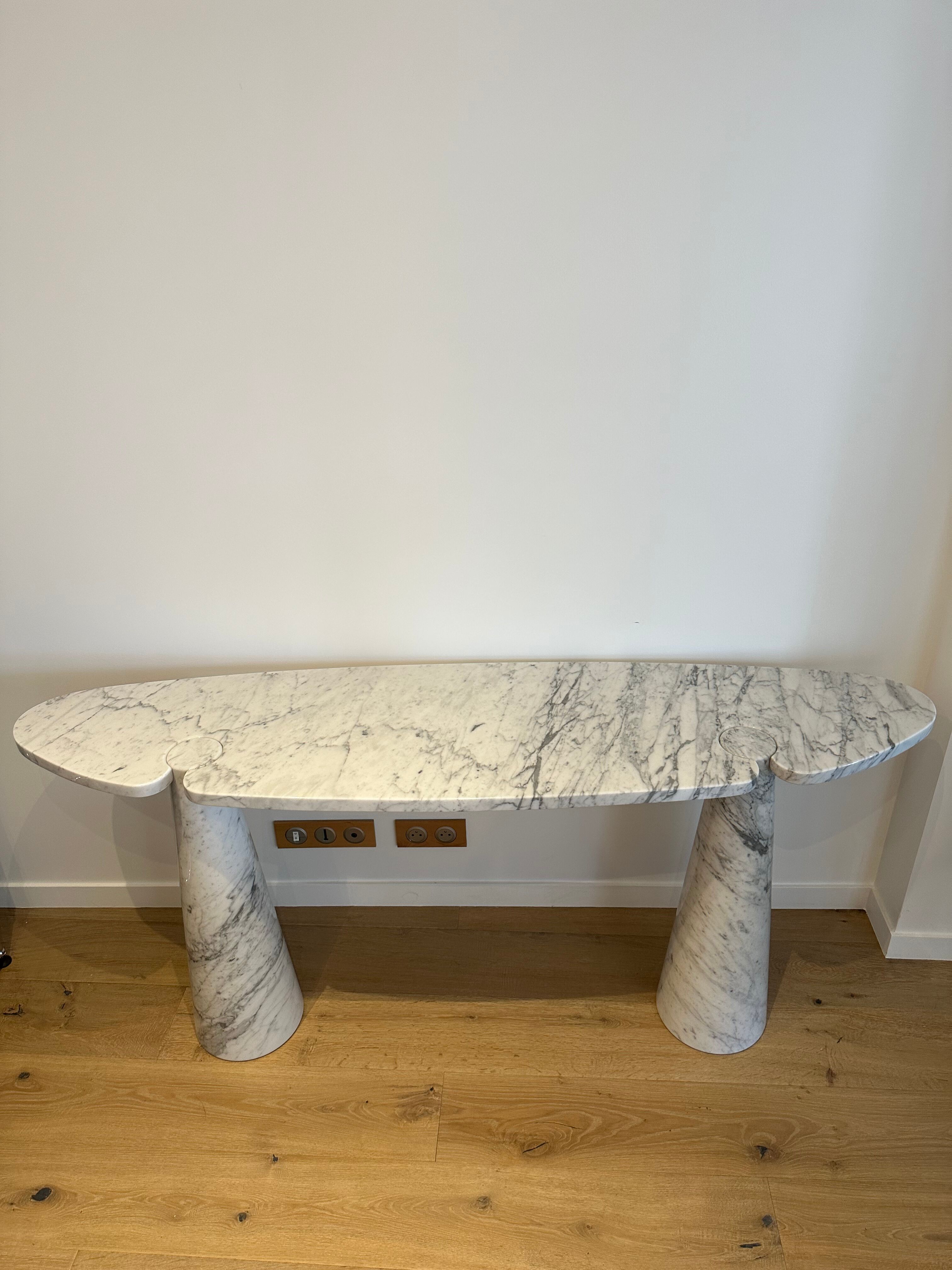 Large “Eros” console by Angelo Mangiarotti, circa 1970, Italy