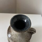 Vintage stoneware vase by VBE Strehla, Germany