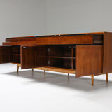 Rosewood & walnut madison sideboard from De Coene - 1958