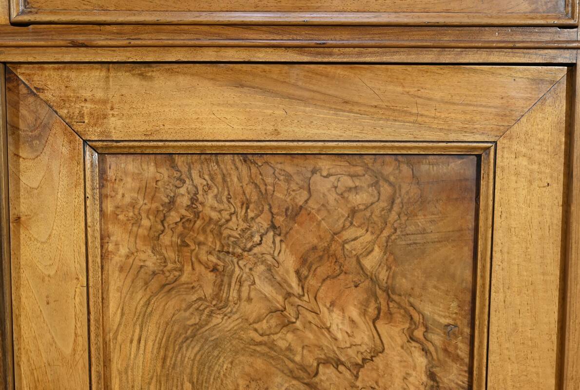 3-door walnut sideboard, late 19th century