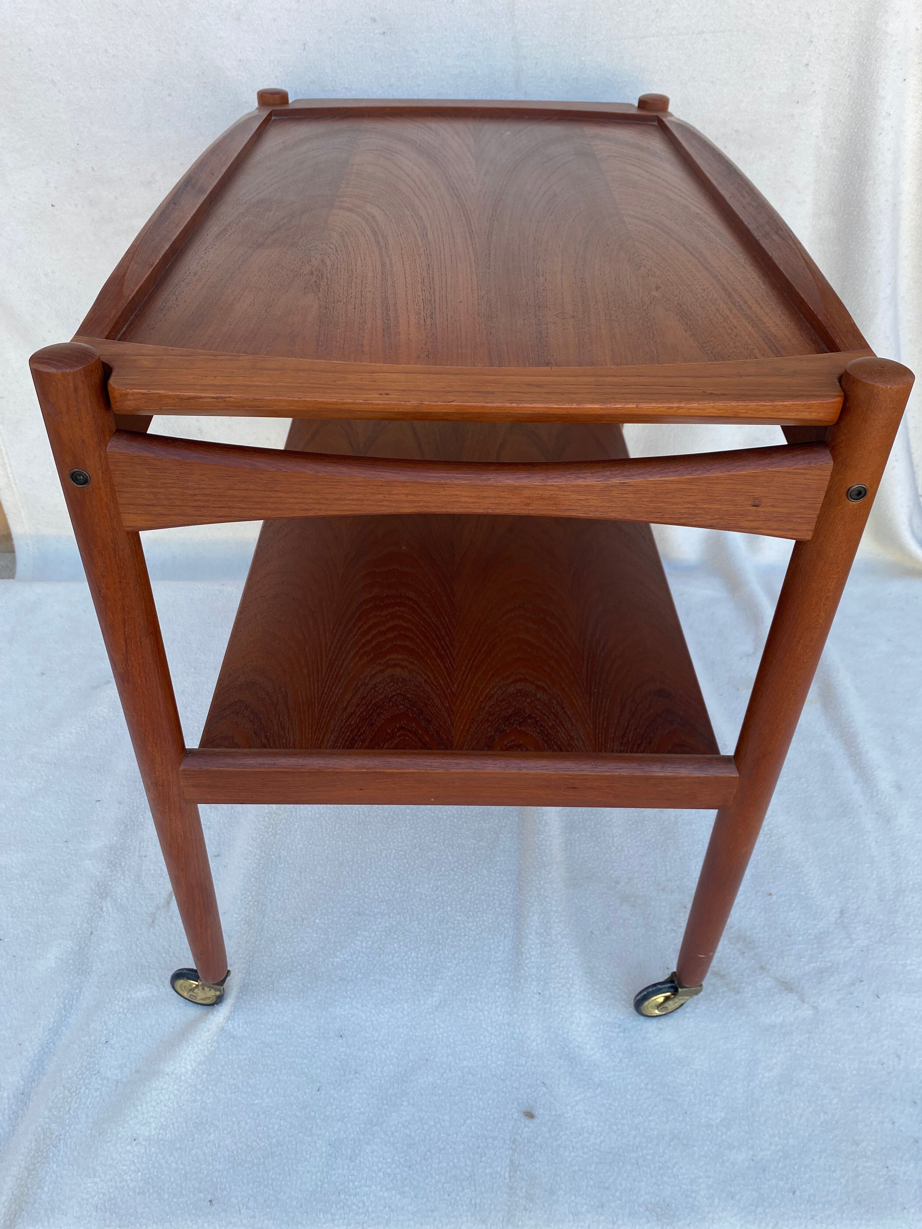 Scandinavian service trolley