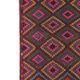 Vintage Turkish kilim, handwoven, 173x263 cm.