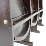 1970s 3-Seater Cinema Bench by TON, Czechoslovakia