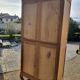 Armoire parisienne ancienne sapin brute 1900