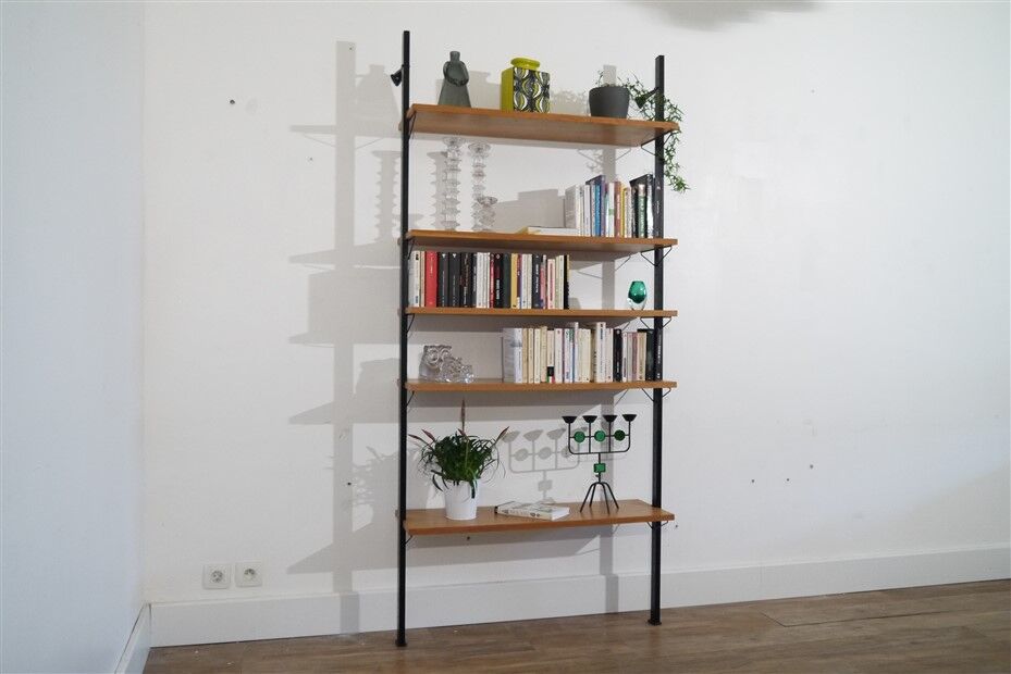 Scandinavian Wall Library by Olle Pirra 1960