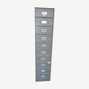 Roneo clamshell filing cabinet