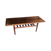 Table basse par Grete Jalk pour Glustrup Mobelfabrik Palissandre