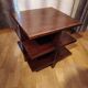 Side table bookshelf