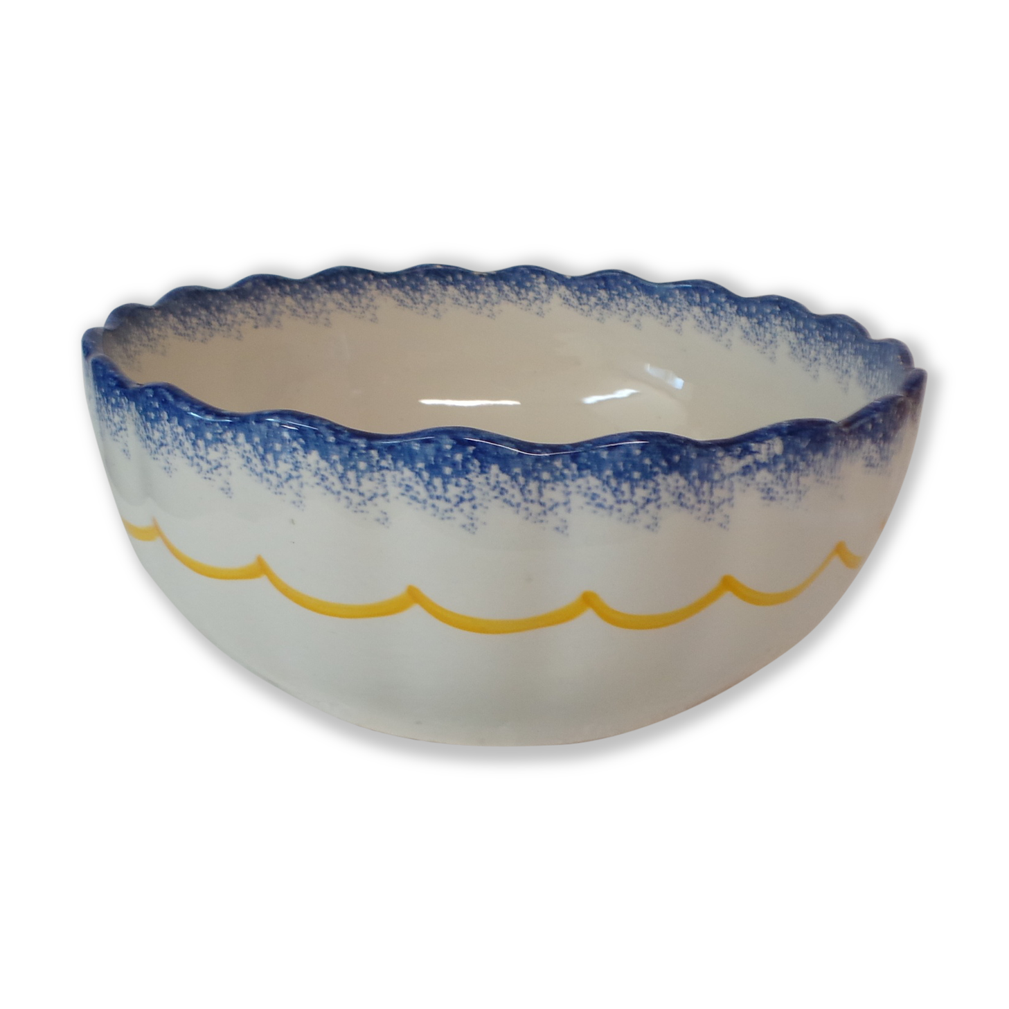 Salad bowl decor Breton ceramic palace Saint Nazaire