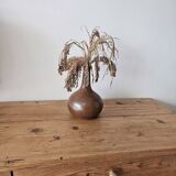 Vase en grès vintage - Vase soliflore