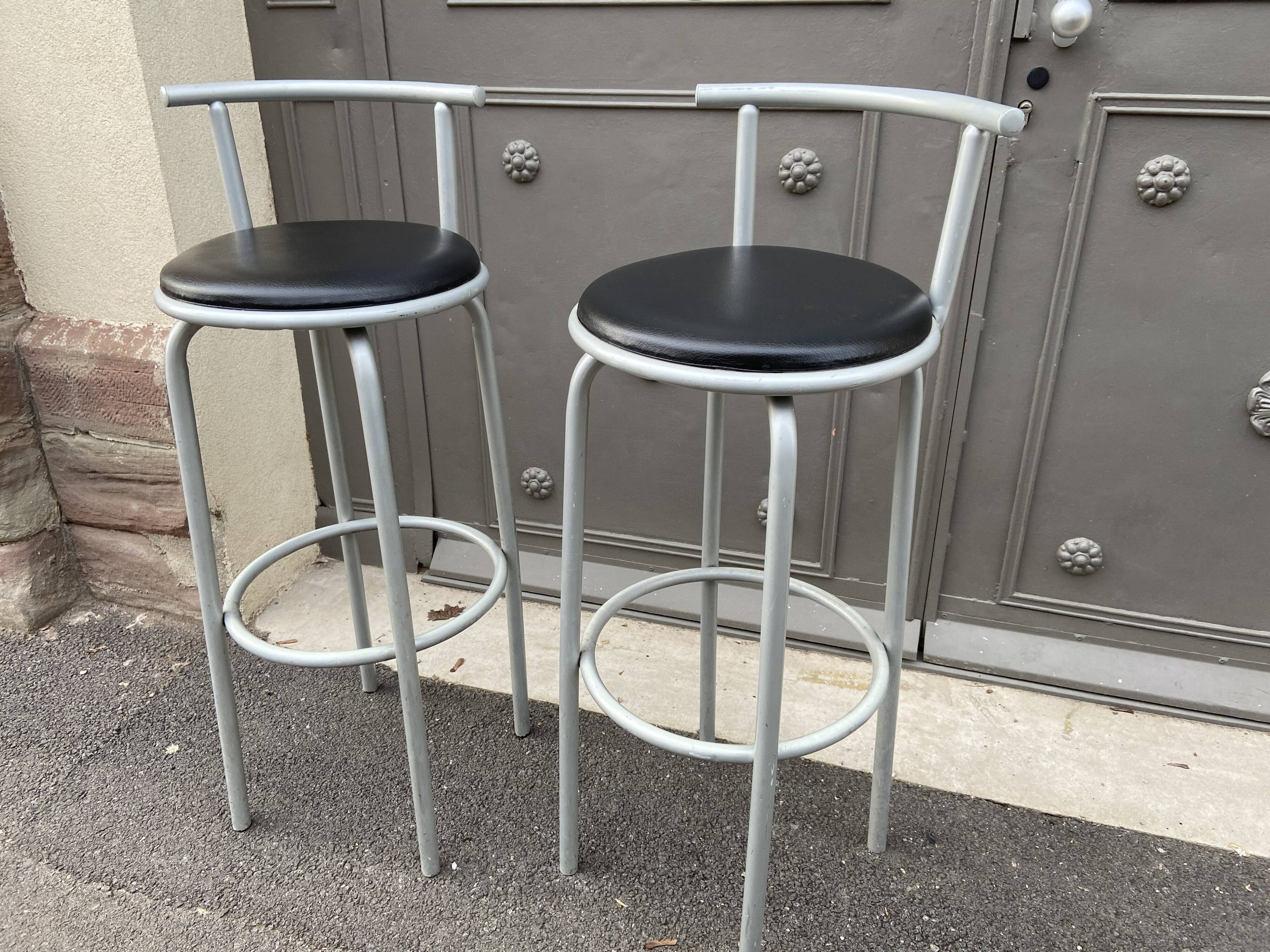 Pair of vintage bar stools