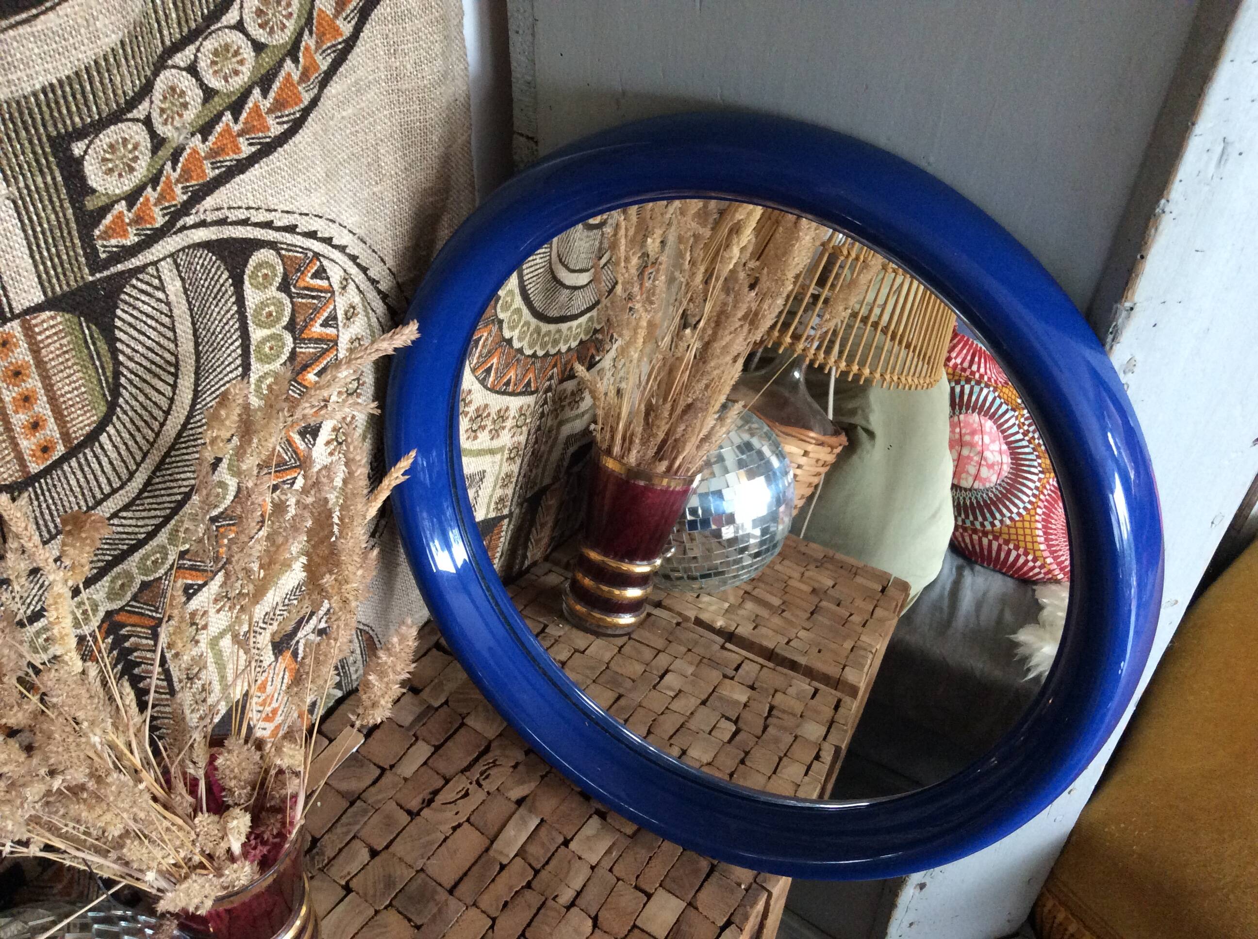 Vintage round mirror