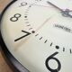 Vintage school wall clock from standard electric, 1980s