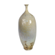 Designer vase ceramic glazed and iridescent vintage 80s