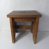 solid wood end table