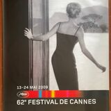 Original cinema poster "62nd Cannes Film Festival 2009" L'Avventura Monica Vitti 120x160cm
