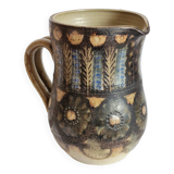 Ceramic vase pitcher by Jean Claude Courjault