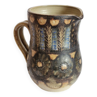 Ceramic vase pitcher by Jean Claude Courjault